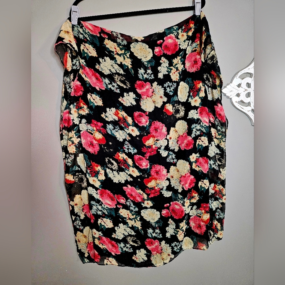 floral large scarf sarong